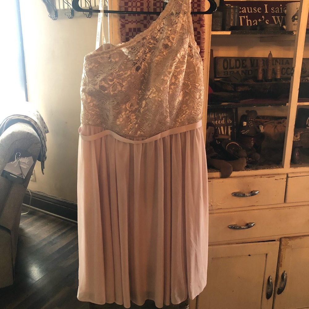 David’s Bridal bridesmaid dress. Never worn